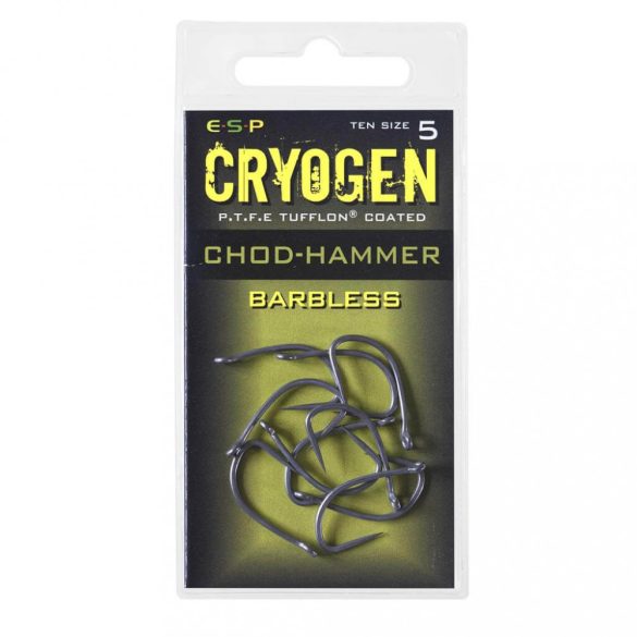 ESP Cryogen Chod-Hammer Barbless bojlis horog 7
