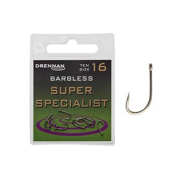 Super Specialist Barbless 18