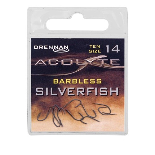 Acolyte Silverfish Barbless 20